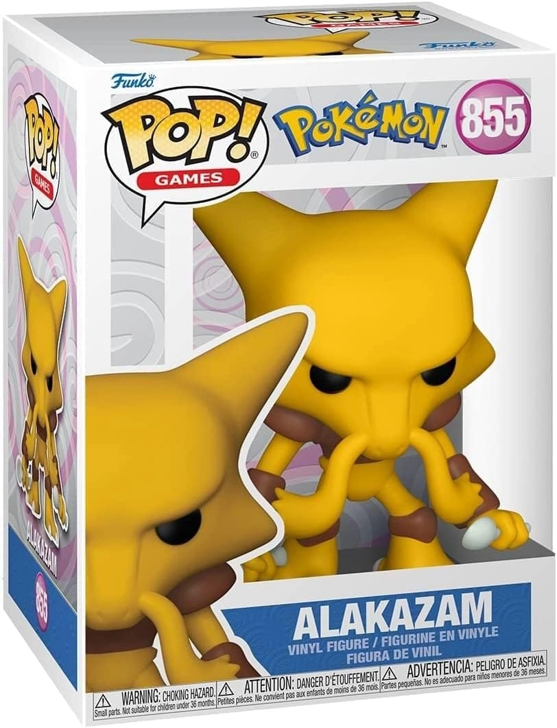 Funko Pop! Games: Pokemon - Alakazam #855