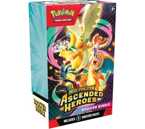 Pokémon TCG - Mega Evolution - Ascended Heroes Booster Bundle