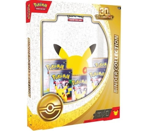 POKEMON TCG POKEMON 30TH CELEBRATION BINDER COLLECTION