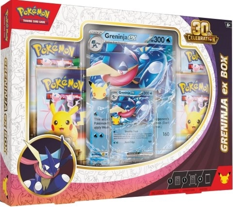 Pokémon TCG - 30th Celebration - EX Box: Greninja