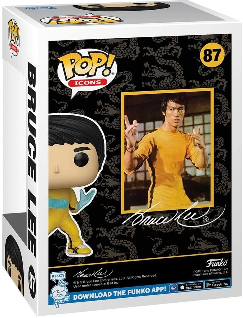 Funko POP! Icons: Bruce Lee #87
