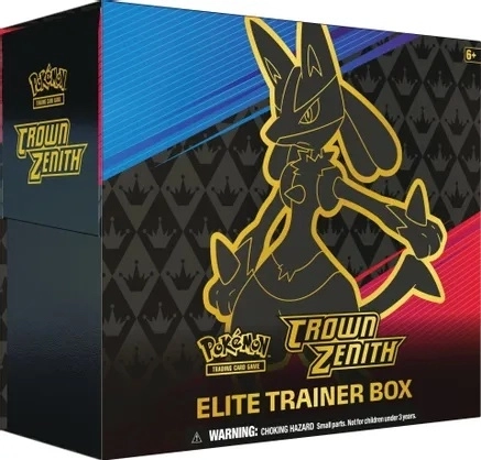 Pokemon TCG - Sword & Shield Crown Zenith Elite Trainer Box ürün görseli