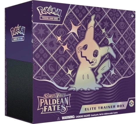 POKEMON TRADING CARD GAME SCARLET AND VIOLET PALDEAN FATES ELITE TRAINER BOX ürün görseli