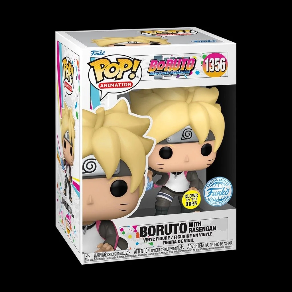 Funko Pop! Animation: Boruto - Boruto With Rasengan (Glows In The Dark) #1356