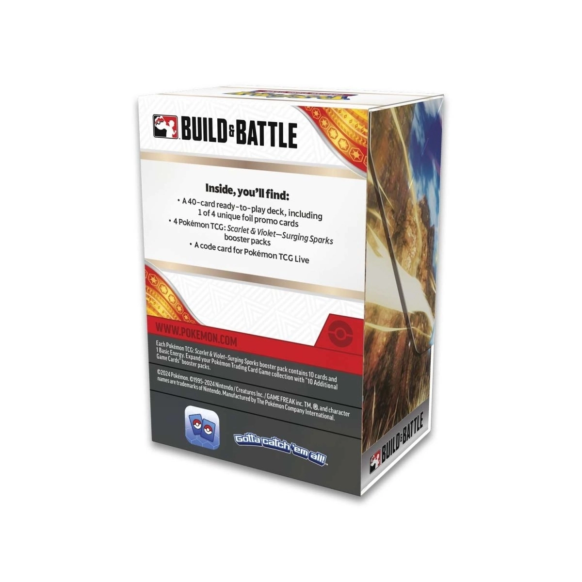 Pokémon Surging Sparks Build & Battle Box