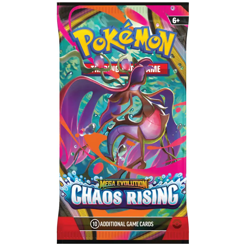 Pokemon TCG - Mega Evolution Chaos Rising Booster Pack