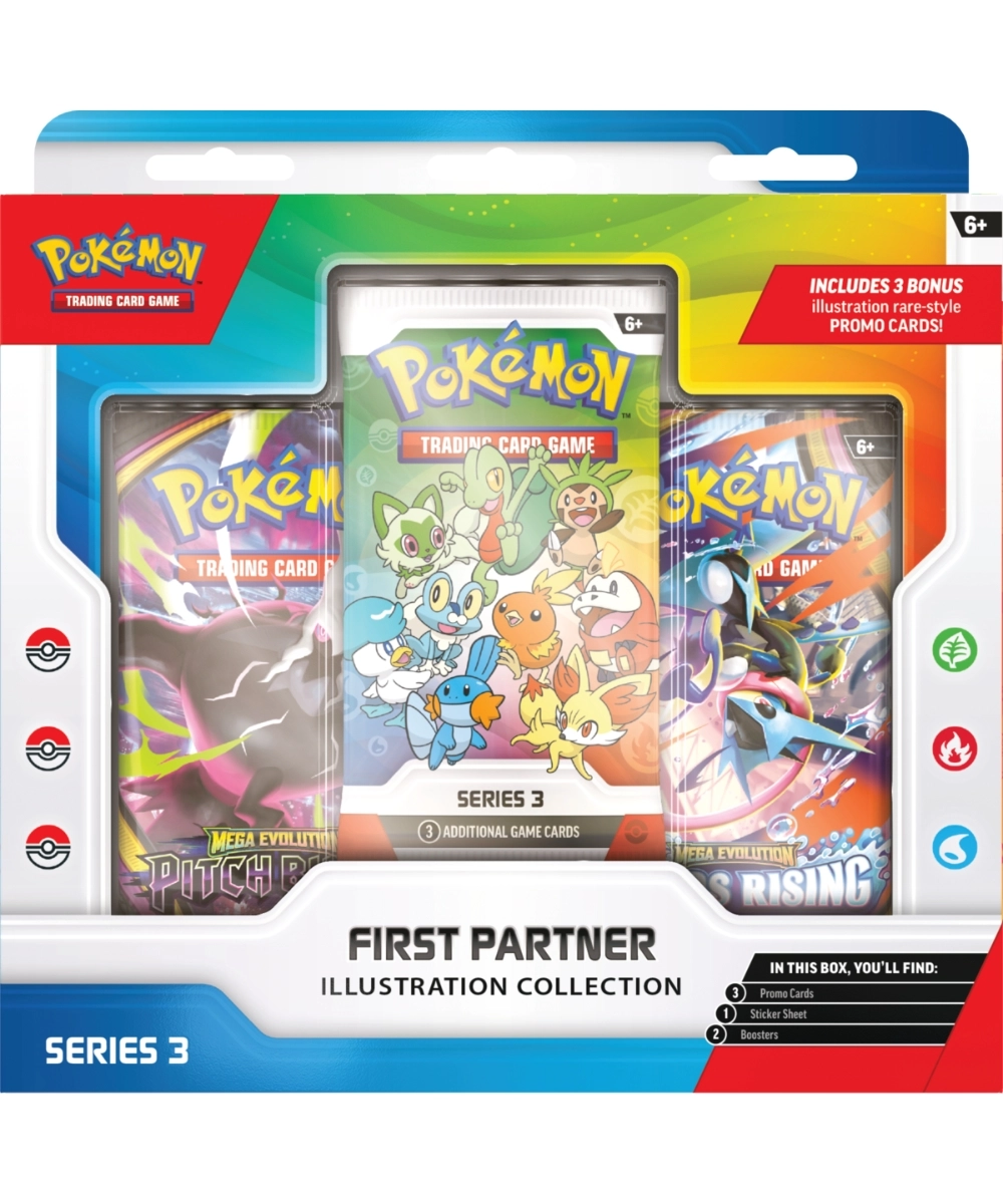 Pokemon TCG - First Partner Illustration Collection: Series 3 ürün görseli