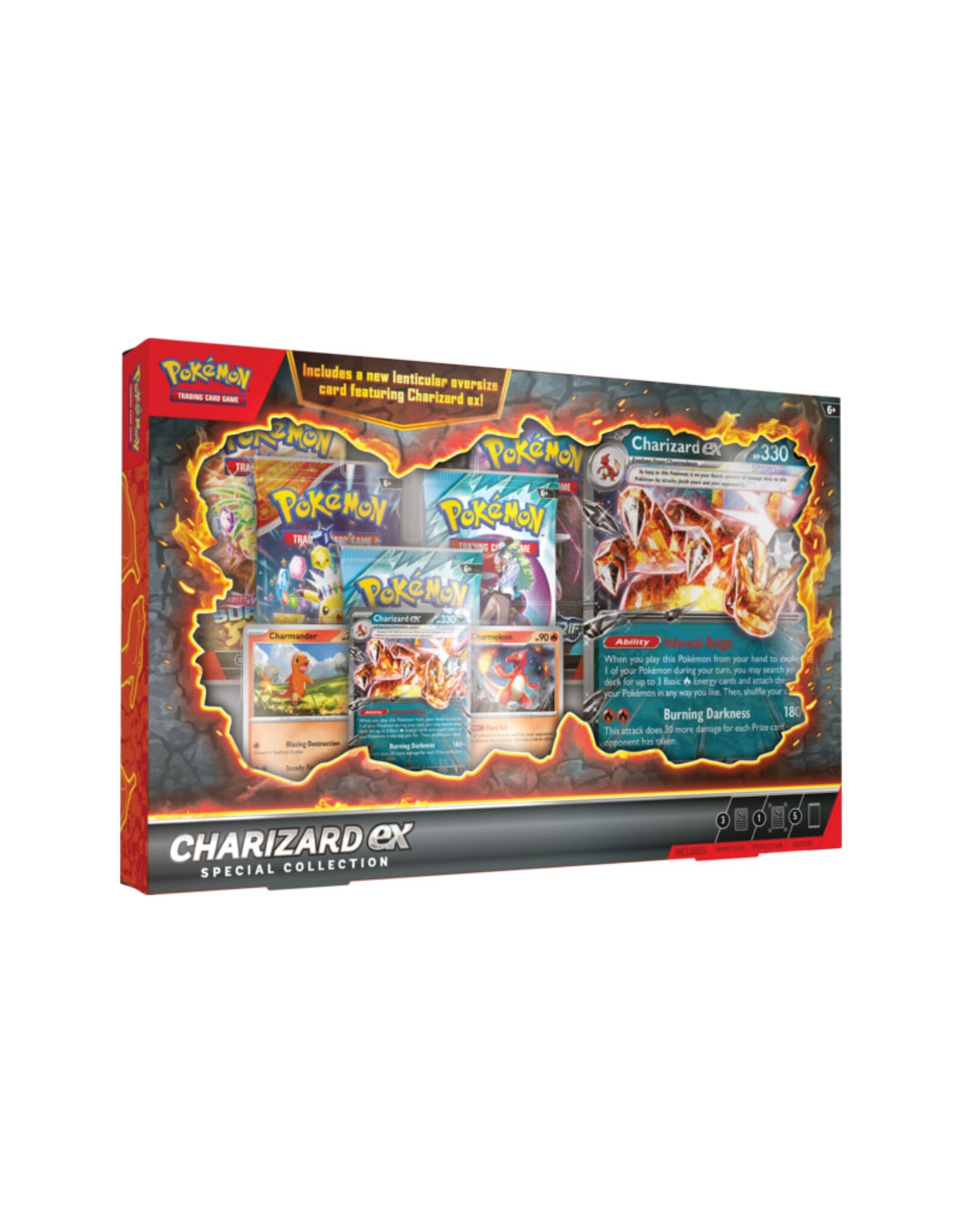 Pokémon TCG: Charizard ex Special Collection Box ürün görseli