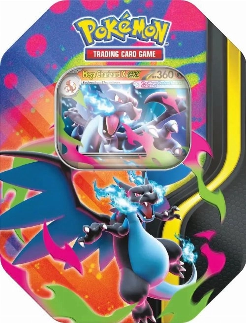Pokémon Mega Charizard X EX Tin