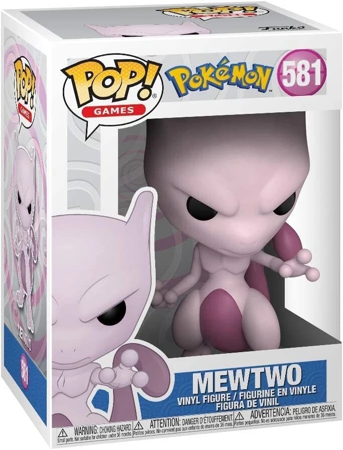 Funko Pop! Games: Pokémon - Mewtwo Vinyl Figure #581