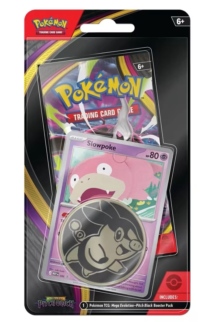 Pokemon TCG - Mega Evolution Pitch Black: Slowpoke Blister ürün görseli