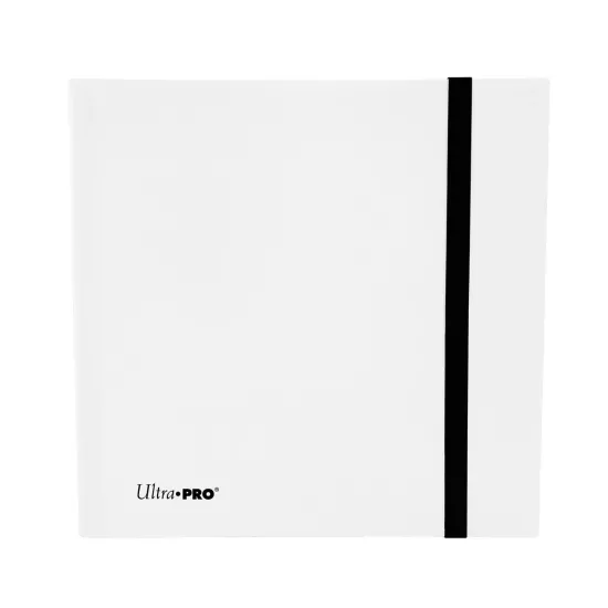 Ultra Pro Pro Eclipse Binder 12 Cepli 480 Kart Kapasiteli Albüm Arctic White
