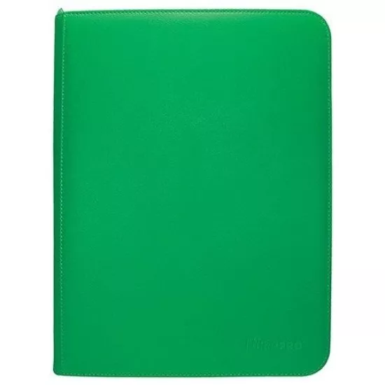 Ultra Pro Fermuarlı Pro Binder Green 9 Cepli 360 Kart Kapasiteli
