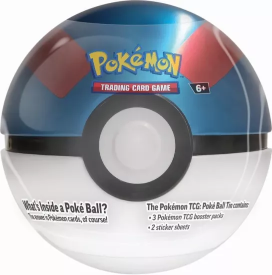 Pokemon TCG - Great Ball Tin 2025