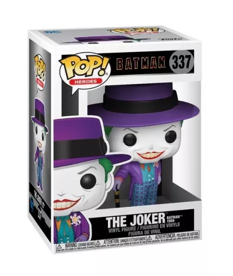 Funko POP DC Heroes: Batman 1989 -Joker w/Hat