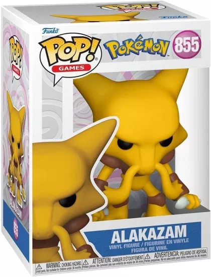 Funko Pop! Games: Pokemon - Alakazam #855