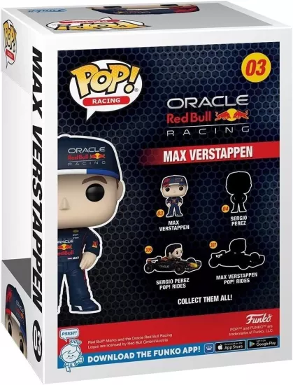 Funko Pop! Racing: Max Verstappen #3