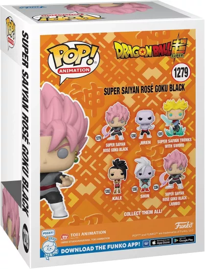 Funko POP! Animation: Dragon Ball Super - Super Saiyan Rose GOKU Black #1279