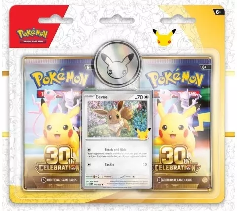 Pokémon TCG - 30th Celebration: Eevee 2 Pack Blister 