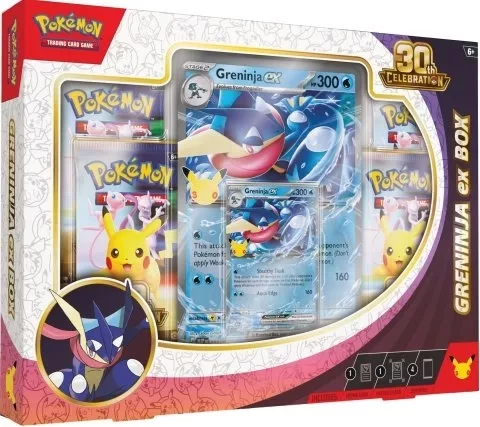 Pokémon TCG - 30th Celebration - EX Box: Greninja 