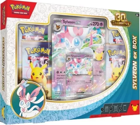 Pokémon TCG - 30th Celebration - EX Box: Sylveon 