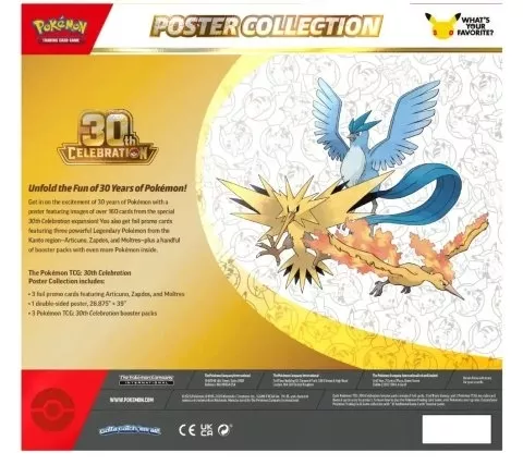 Pokémon TCG - 30th Celebration: Poster Collection