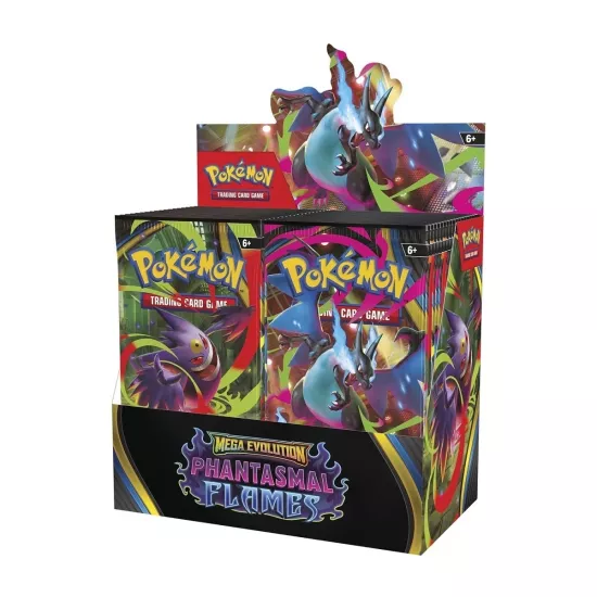 Pokémon Mega Evolution Phantasmal Flames: Booster Box