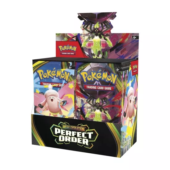 Pokémon Mega Evolution Perfect Order Booster Box (36 Booster Packs)