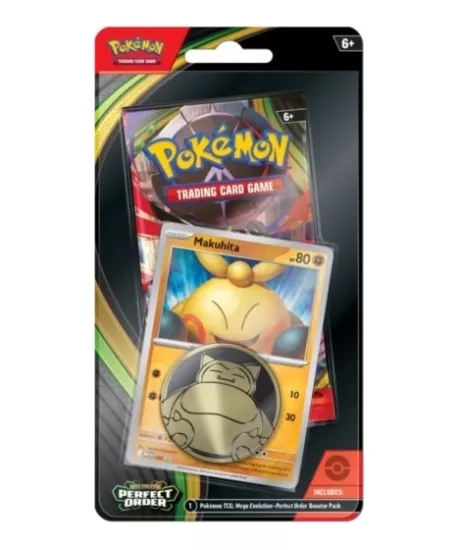 Pokémon Mega Evolution Perfect Order Makuhita Checklane Blister