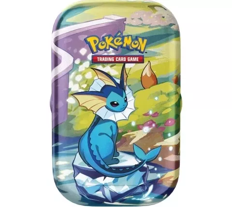 Pokemon TCG - Scarlet & Violet Prismatic Evolutions Mini Tin: Vaporeon