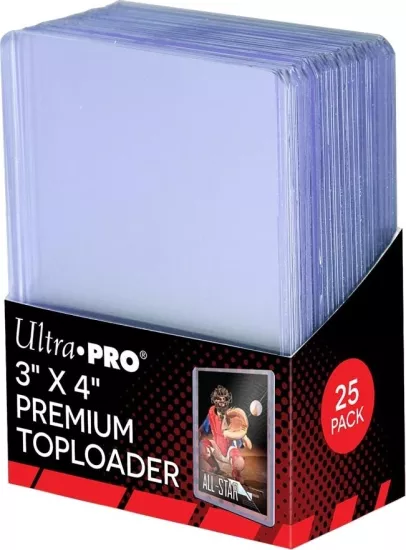 Ultra Pro 7,5cm X 10cm Toploader Premium ( Extra Kalın ) 25’li 