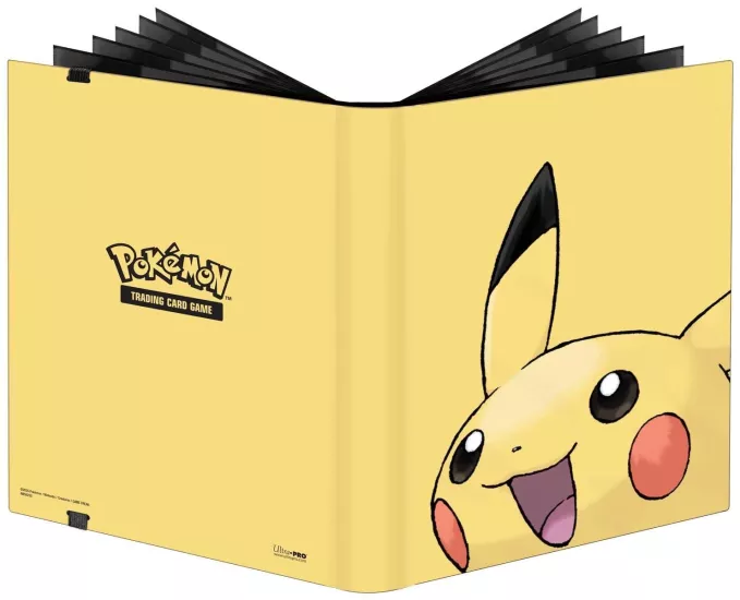 Ultra Pro Pikachu Yellow Pro Binder 9 Cepli 360 Kart Kapasiteli 