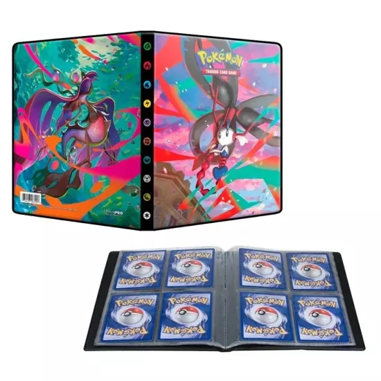 Ultra Pro Pokemon Chaos Rising Portfolio Albüm 4 Cepli 80 Kart 