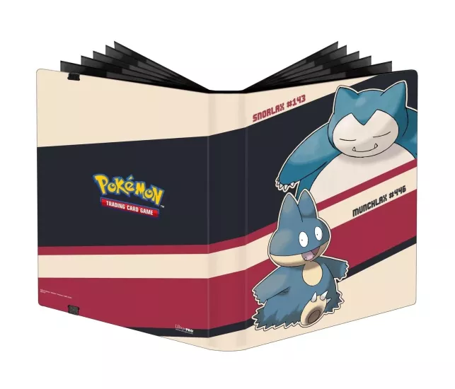 Ultra Pro Pokemon Snorlax Pro Binder 9 Cepli 360 Kart Kapasiteli 