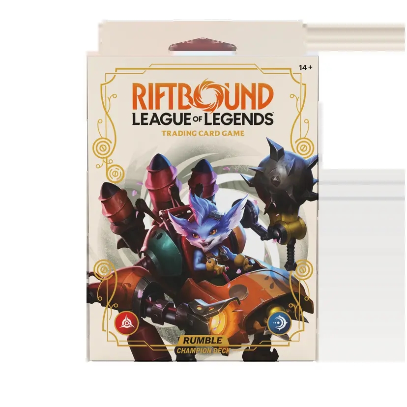 Riftbound: League of Legends TCG - Spiritforged Champion Deck - Rumble